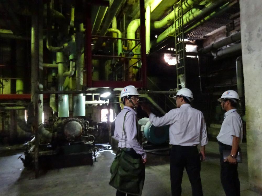 Khảo sát năng lượng tại Công ty Giấy Bãi Bằng
