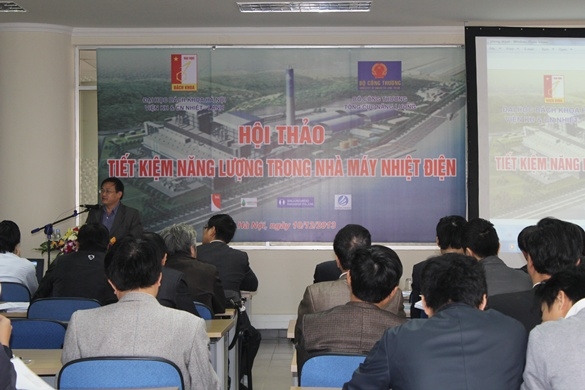 Hội thảo tiết kiệm năng lượng trong nhà máy nhiệt điện do chuyên gia hàng đầu Công ty CP Năng Lượng và Môi trường Bách Khoa đào tạo
